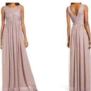 Birdy Grey Ryan Mauve  Sleeveless Maxi Dress Size Medium